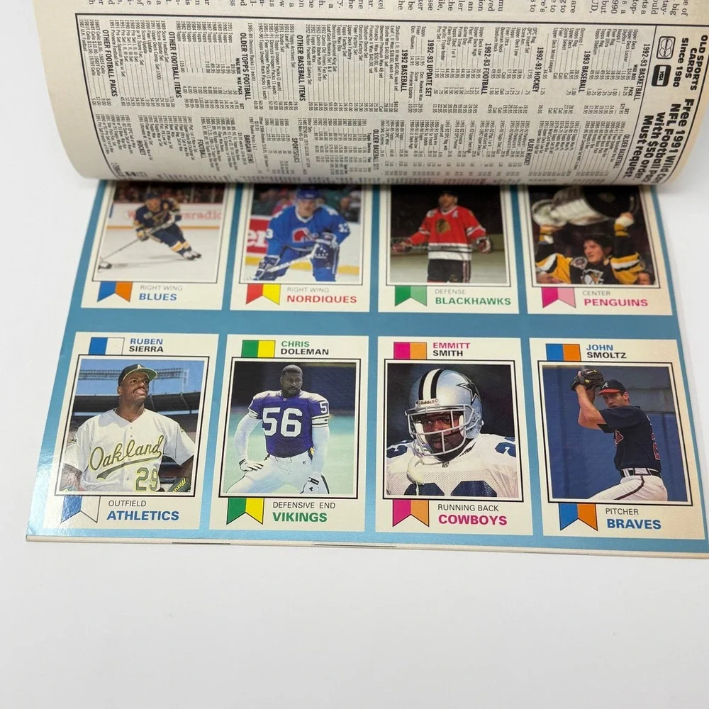 Sports Collectors Digest Price Guide Magazine Lot Cards Intact 1990s 5 Issues